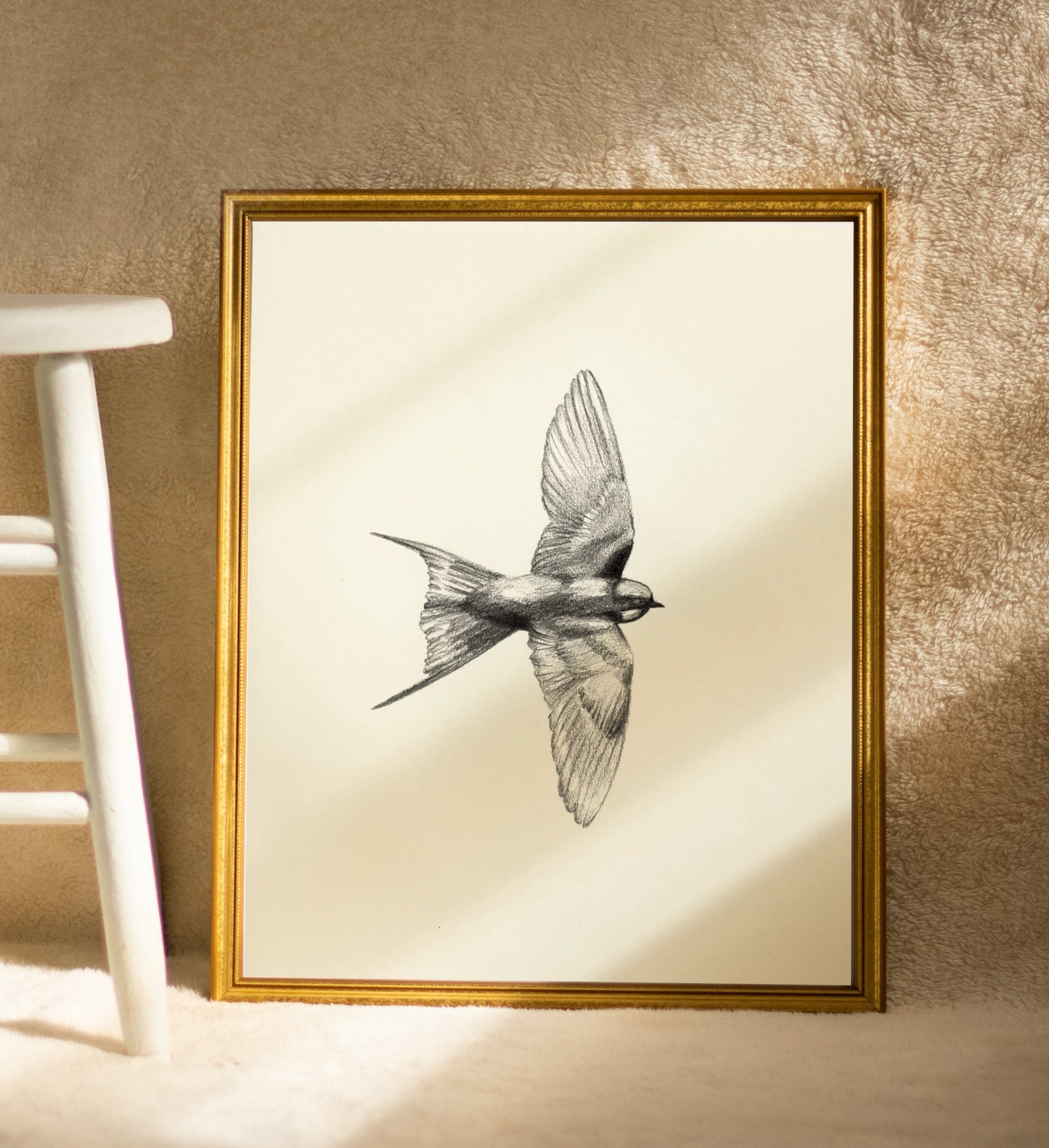 Swallow in Flight