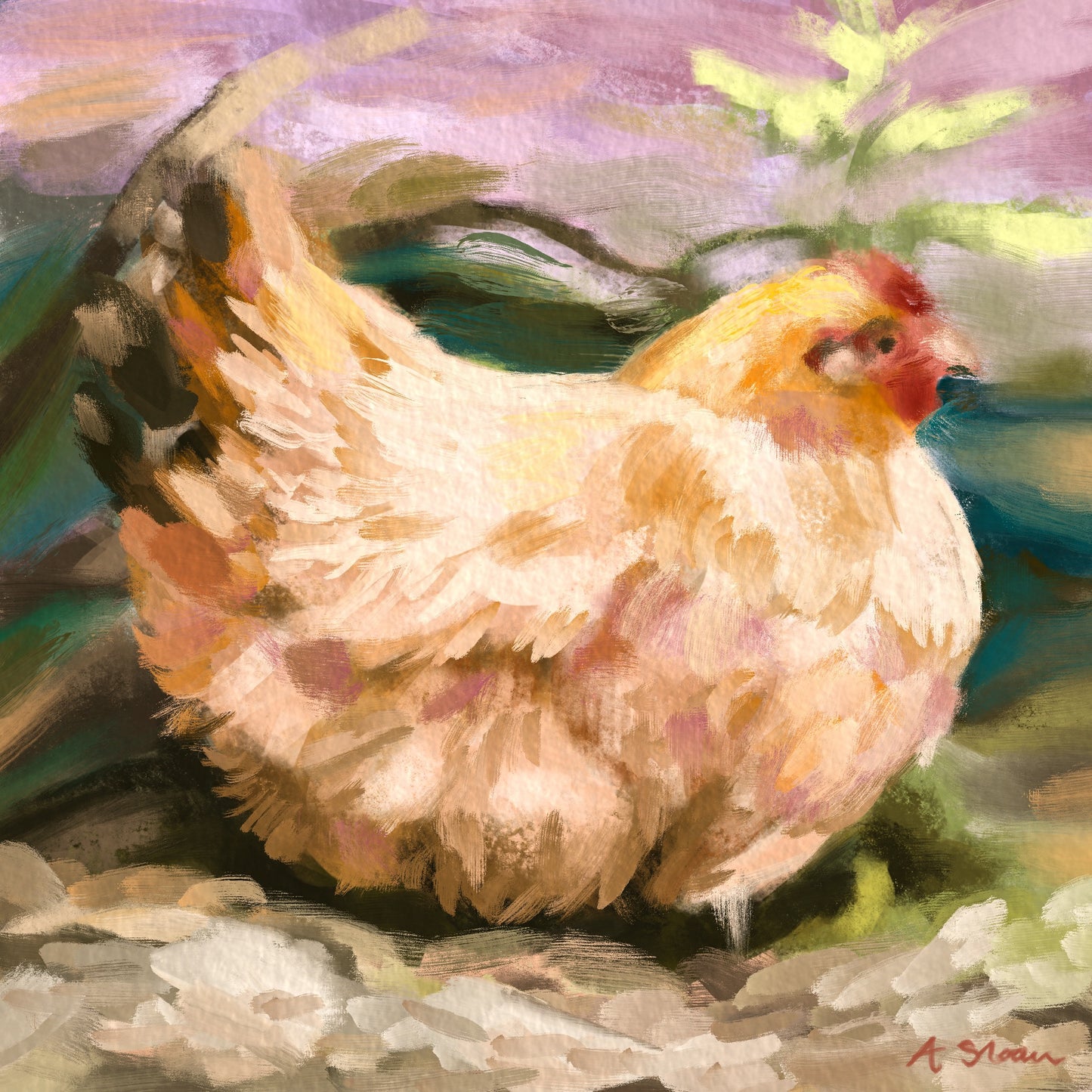 Garden Hen