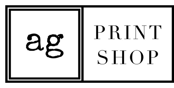 AG Print Shop logo