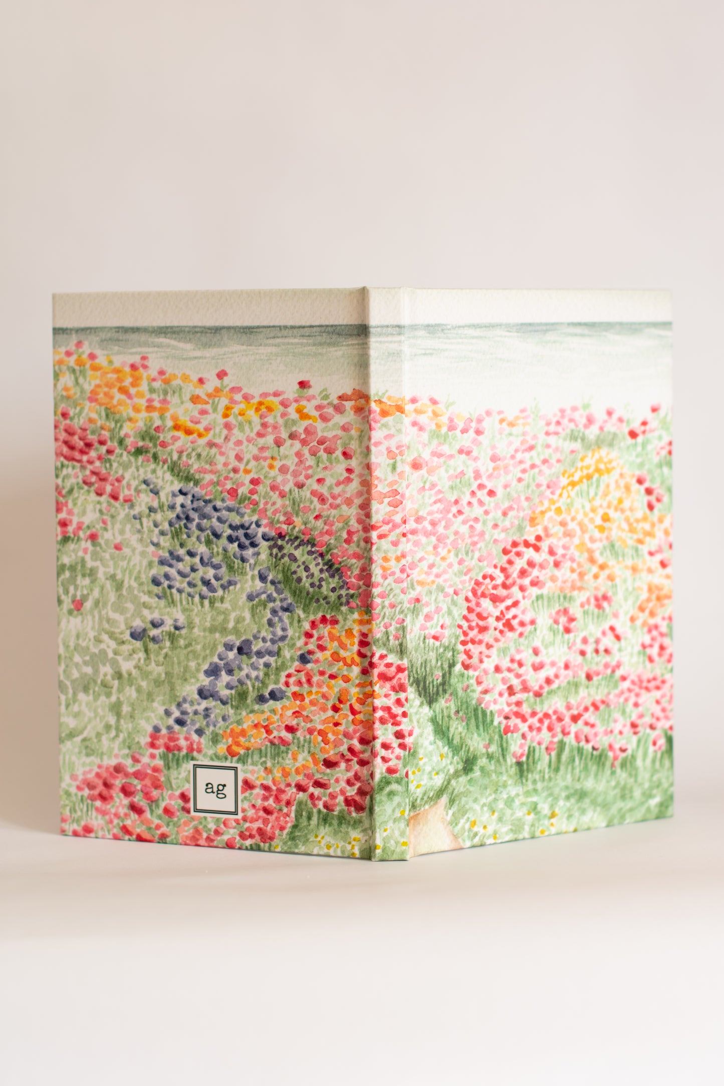 Seaside Tulips Hardback Notebook