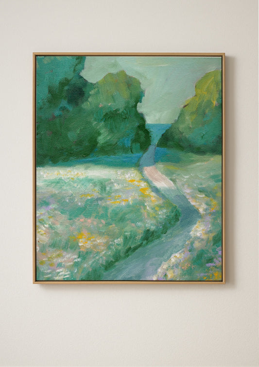 New Retreat Stretched Canvas