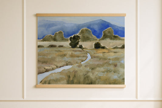 Grassland Sunrise Tapestry